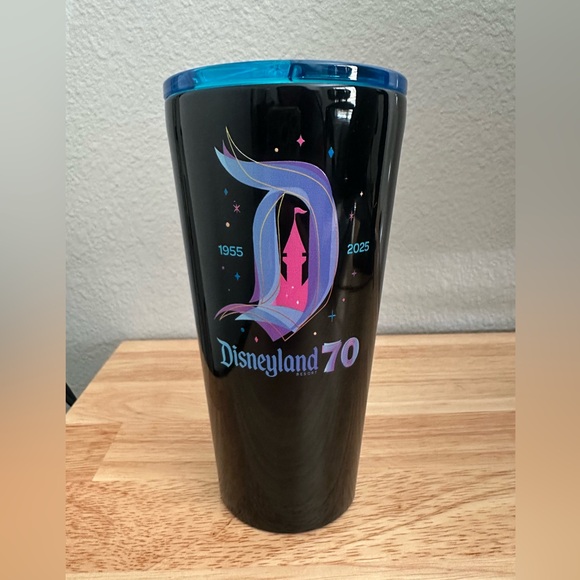 NWT Disneyland Resort 70th Anniversary Corkcicle Tumbler - Picture 1 of 6